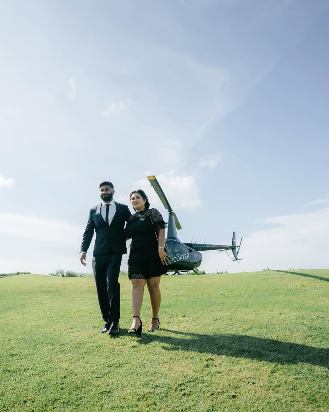 A Luxurious Journey in the Sky That Led to a Timeless Yes