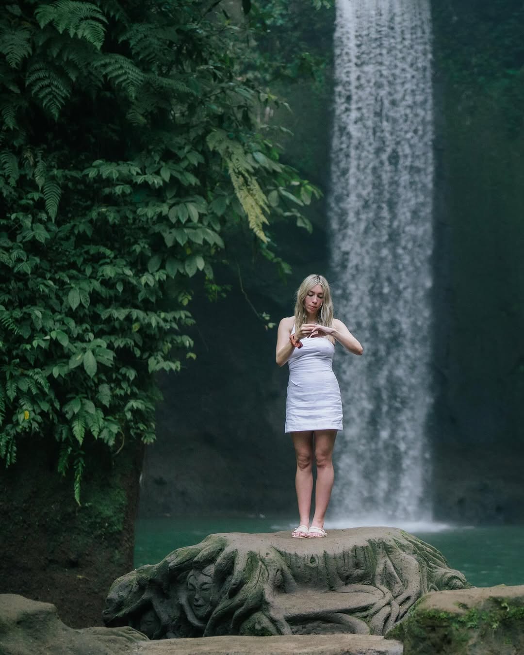 An Unforgettable Promise Beneath Nature’s Waterfal — moment 7