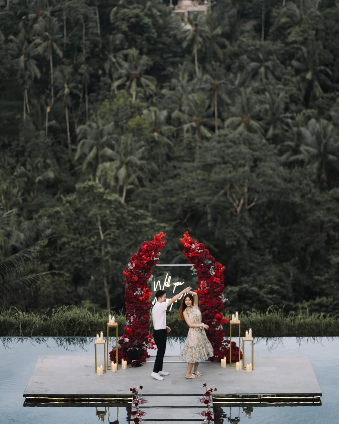 A Timeless Proposal Surrounded by Ubud Nature
