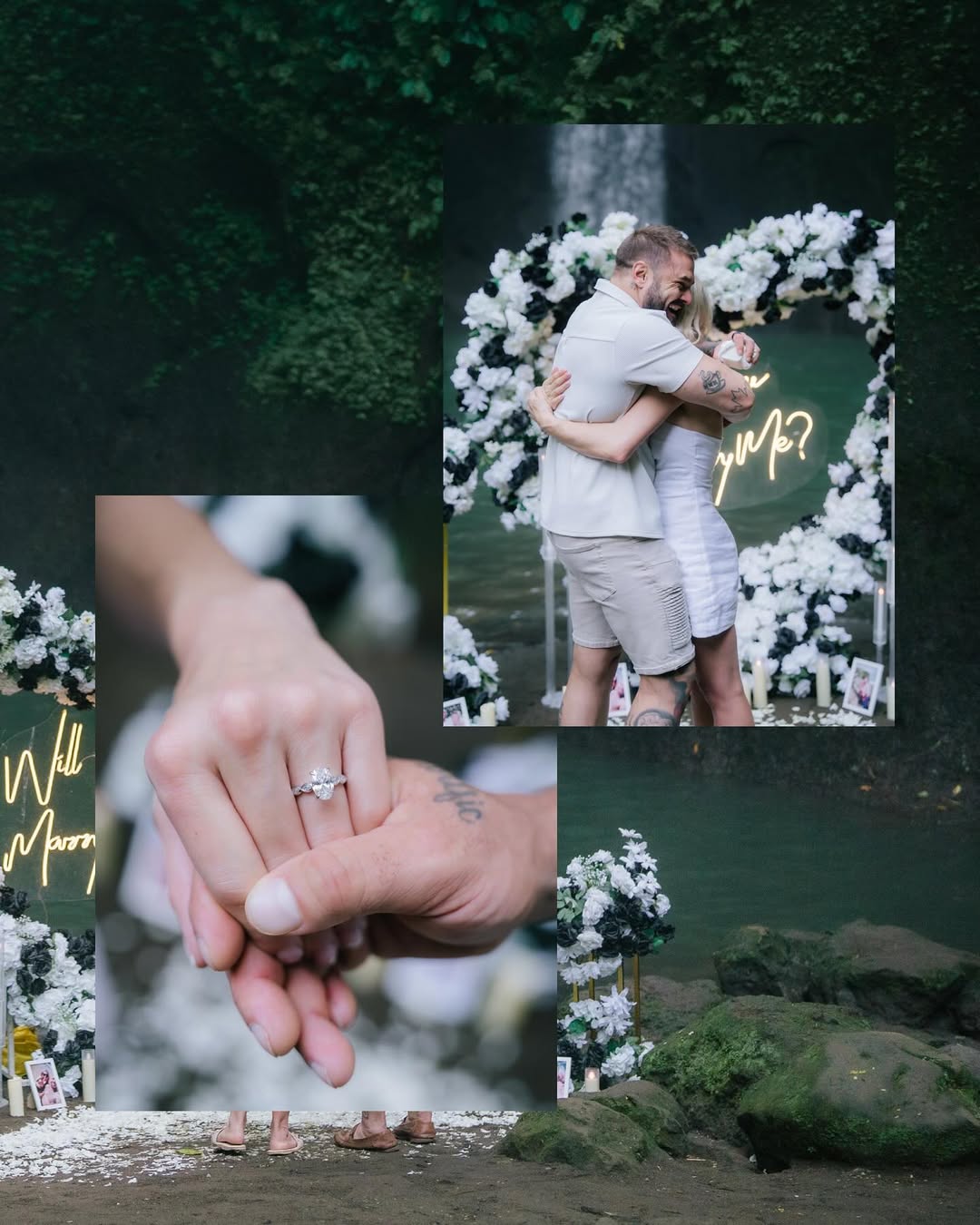 An Unforgettable Promise Beneath Nature’s Waterfal — moment 6